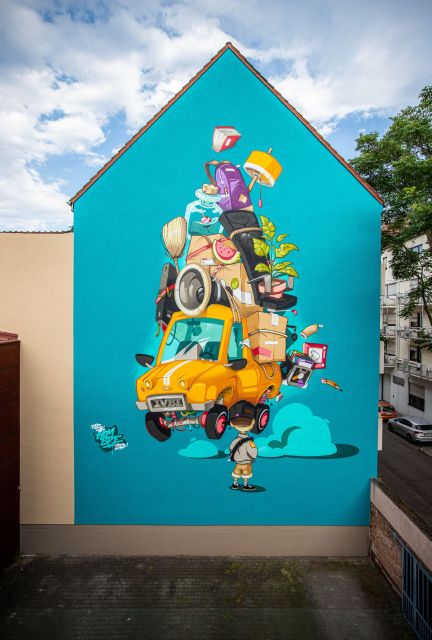 Mannheim: Guided Street Art Walking Tour - What the two-hour walk is like