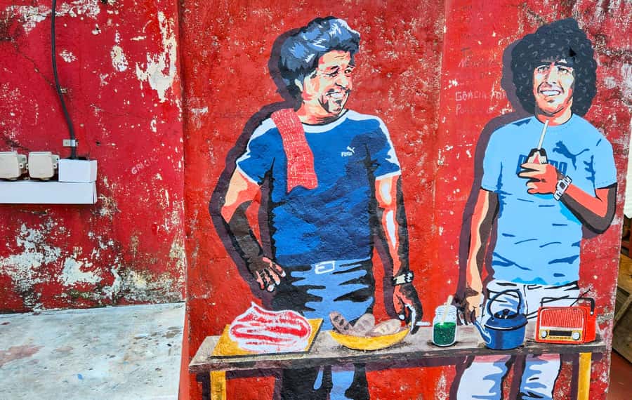 Maradona Tour: Murals, Chapel, Stadium, Museum, Casa D10S - Hotel pickup makes a city day much easier