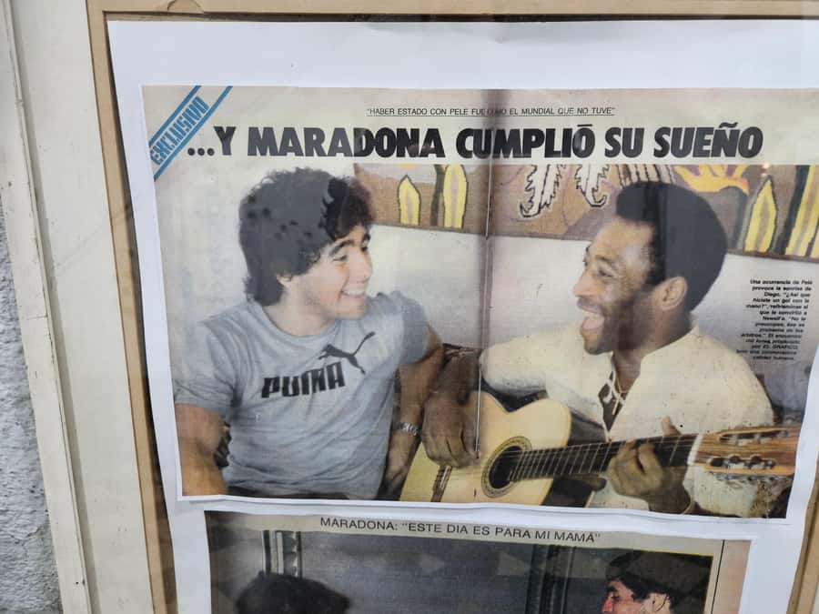Maradona Tour: Murals, Chapel, Stadium, Museum, Casa D10S - La Paternal murals turn the neighborhood into a tribute