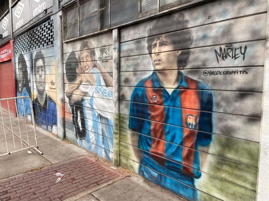 Maradona Tour: Murals, Chapel, Stadium, Museum, Casa D10S - How the timing works across the day