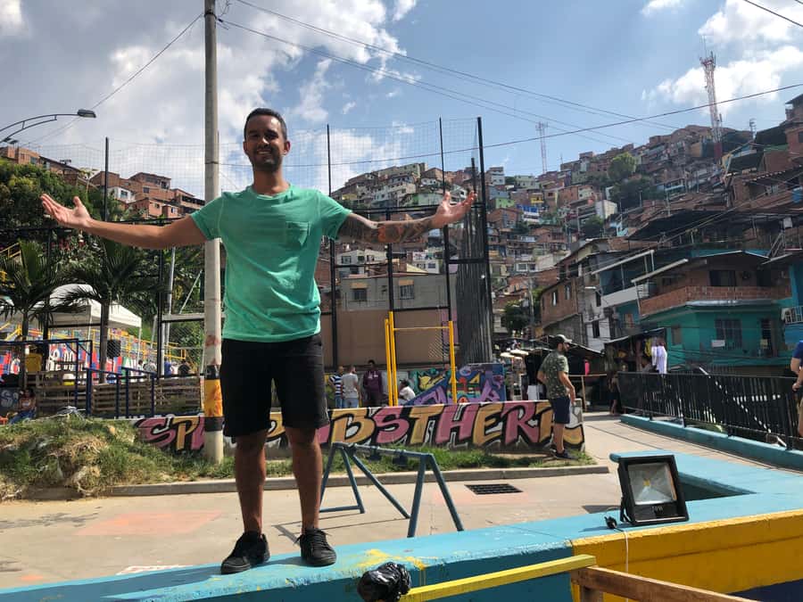 Medellín: Private Comuna 13 Street Art Tour - The mango ice pop is a small but useful finish