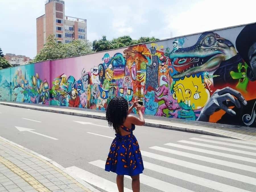 Medellín: Private Comuna 13 Street Art Tour - Downtown Medellín turns gray walls into stories