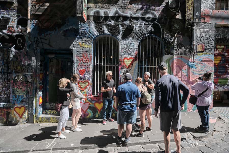 Melbourne: Street Art Walking Tour with a Street Artist - Inside Blender Studios at 400 Spencer Street