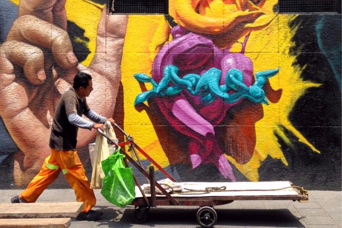 Mexico City Private Street Art Tour - Walking 10 to 12 blocks through Centro Histórico