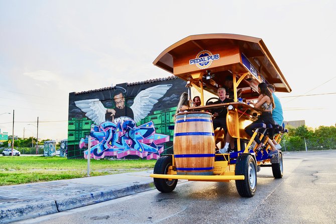 Miami Pedal Pub: Arts District Party Bike Pub Crawl - Key points to know before you book