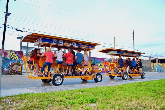 Miami Pedal Pub: Arts District Party Bike Pub Crawl - What happens at Miami Mojito Company