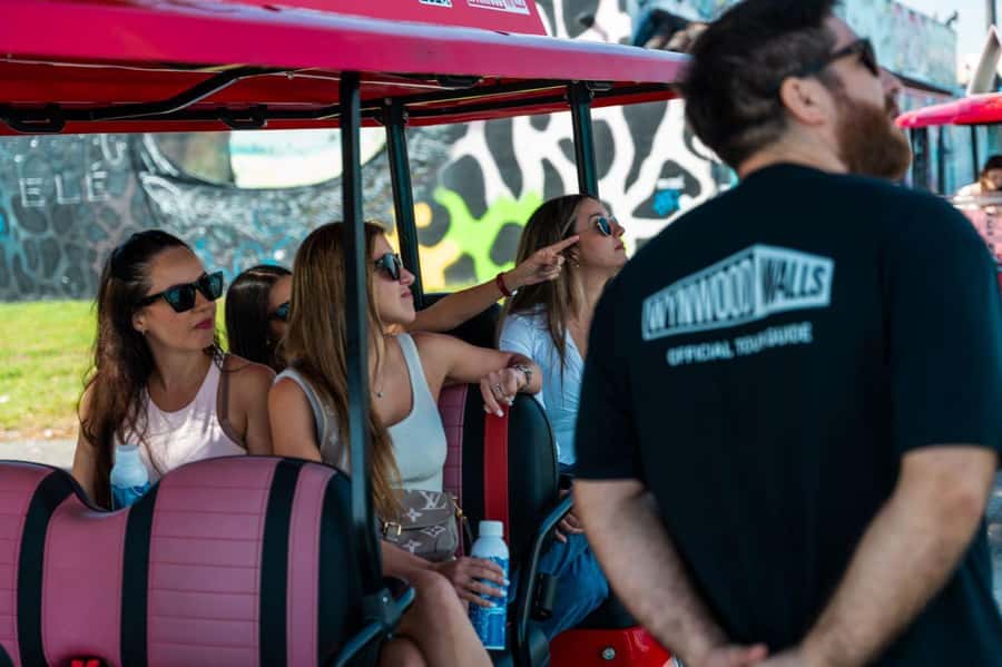 Miami: Wynwood Walls Entry and Neighborhood Buggy Experience - Trying the Wynwood tagging activity