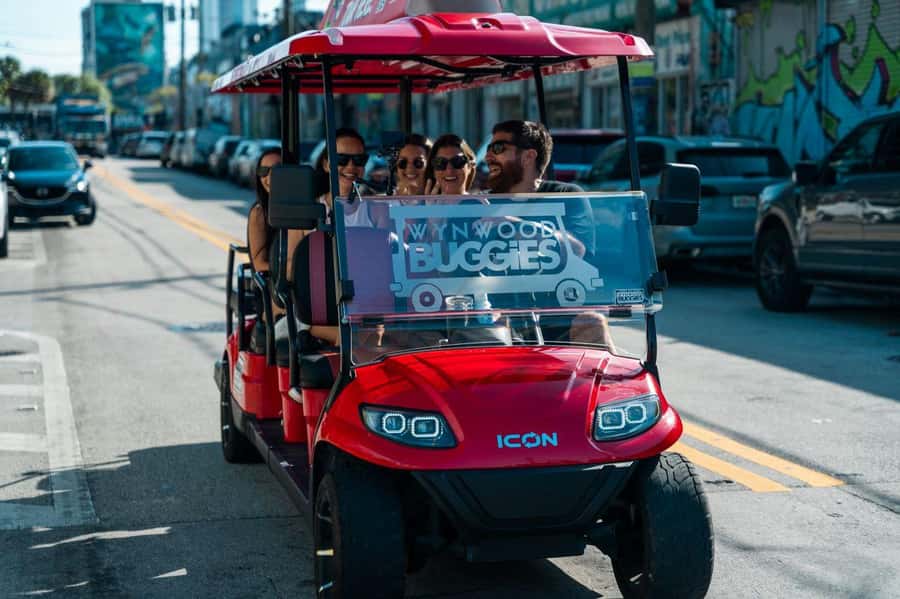 Miami: Wynwood Walls Entry and Neighborhood Buggy Experience - Seeing Wynwood from a guided buggy
