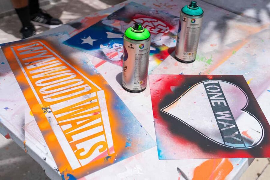 Miami: Wynwood Walls Spray Paint & Stencil Art Class & Entry - Making Art Without Chasing Perfection