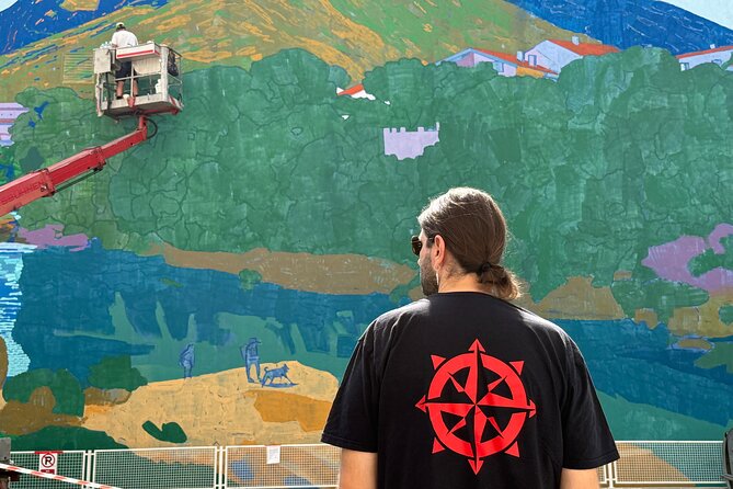 Mostar Street Art & Graffiti Tour - Spanish Square, the Mostar Gymnasium, and public memory