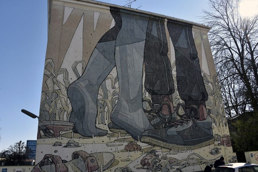 Munich: Street Art Bike Tour - Giesing, where the route leaves the tourist center
