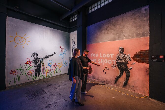Museo Banksy Madrid Admission Ticket - Street scenes recreated for a gallery setting