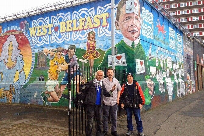 N0 1 Belfast black cab Irish and British mural 2hr private tour - Clonard Monastery and secret peace talks