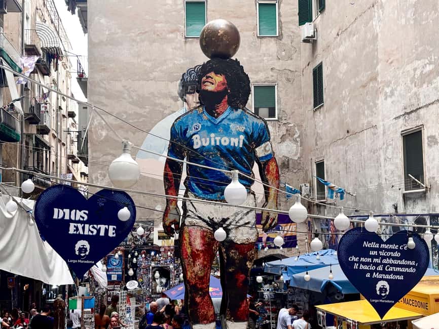 Naples: Football Tour with Maradona Stadium & Mural - Meeting at Napoli Centrale and riding the metro