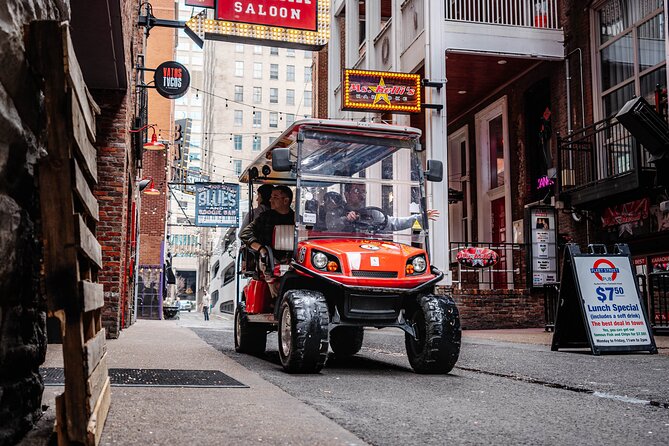 Nashville Combo Tour: Sightseeing, Murals & Brewery/Distillery - Why a Nashville golf cart makes sense
