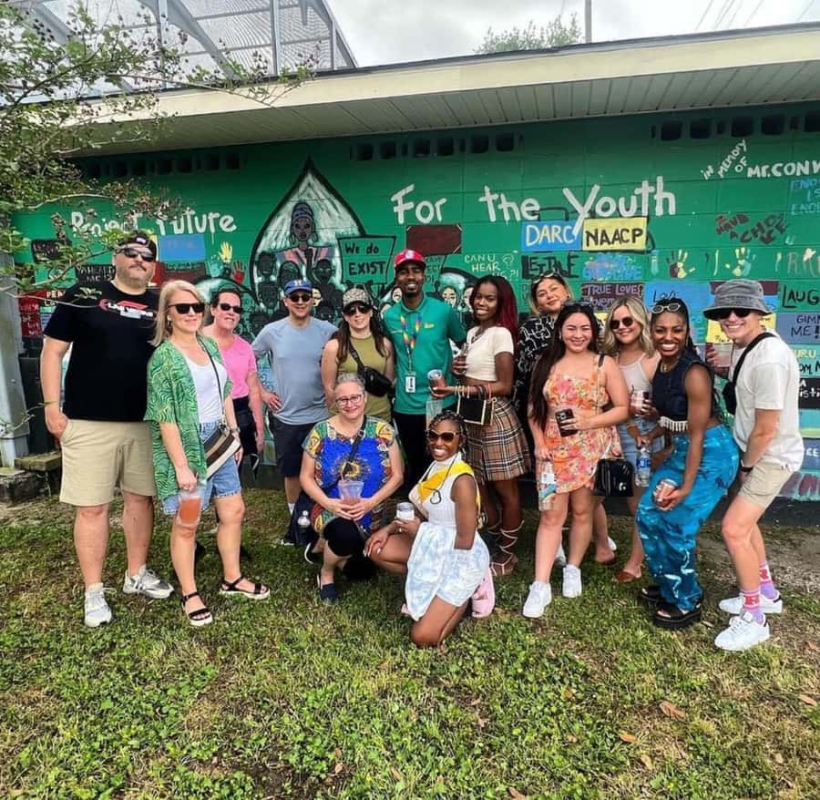 New Orleans Culture Street Art & Mural Walk - Starting at Crazy Plant Bae