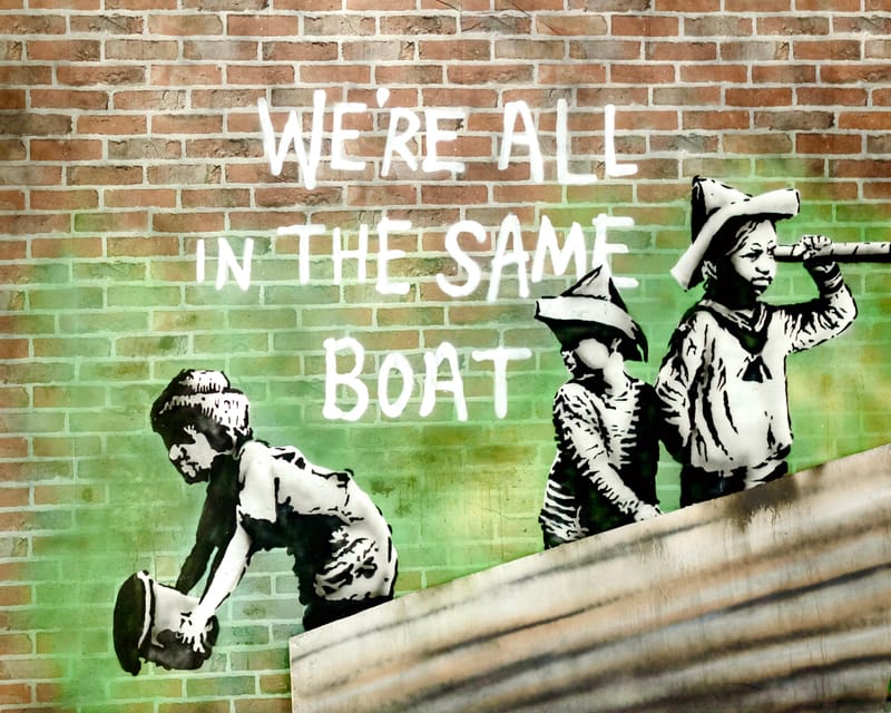 NYC: Entry Ticket To The Banksy Museum - Installations, animation, and video explanations