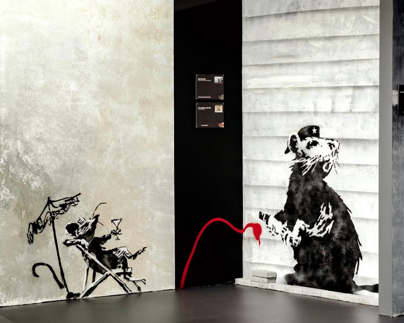 NYC: Entry Ticket To The Banksy Museum - Entering the old Oltarsh Building theater