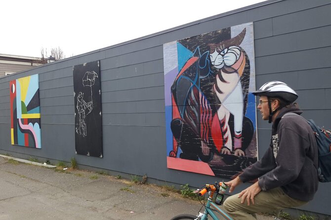 Old Town Eureka's Hidden Gems: History & Street Art Walking Tour - Finishing beside the bay and the living art wall
