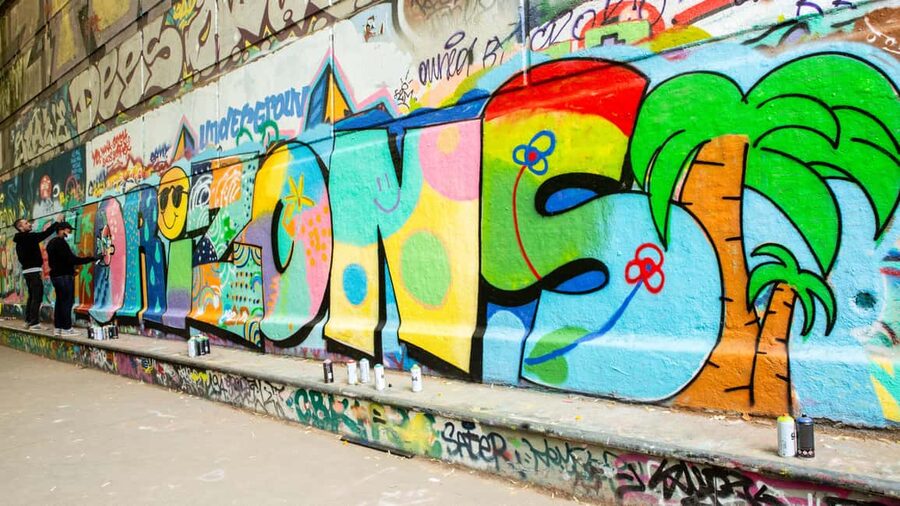 Paris: Graffiti and Street Art Workshop - Your first spray-paint exercises
