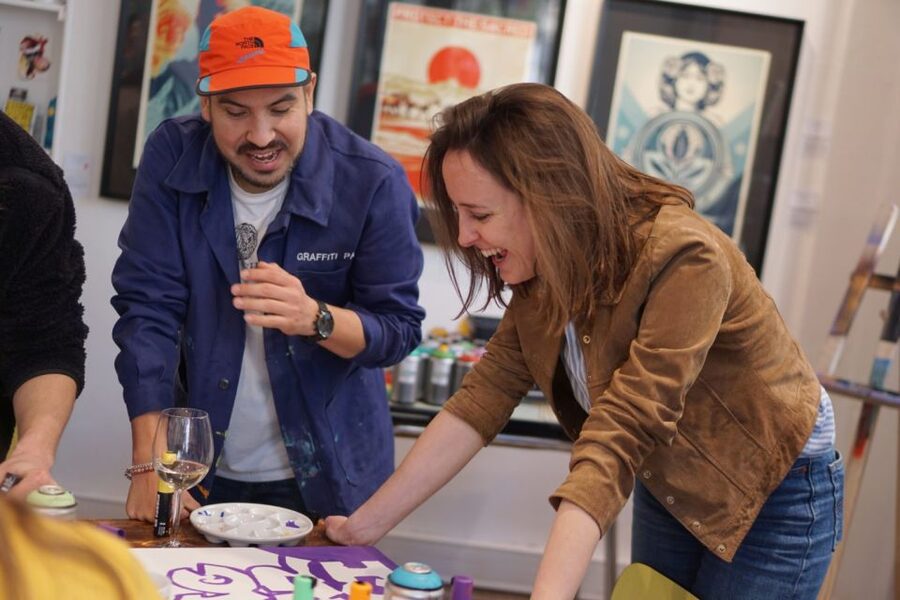 Paris: Graffiti on Canvas Workshop at an Art Studio - Key points to know before you book