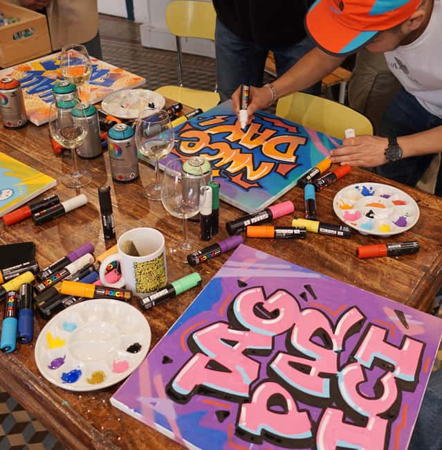 Paris: Graffiti on Canvas Workshop at an Art Studio - Booking details that affect your plans