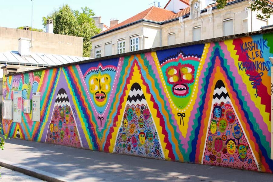 Paris Street Art at La Butte-aux-Cailles - Following the 90-minute route