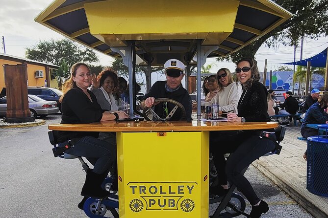 Party Bike through St. Pete with Bar+Mural Stops on Trolley Pub - The Dog Bar: drinks and time with dogs