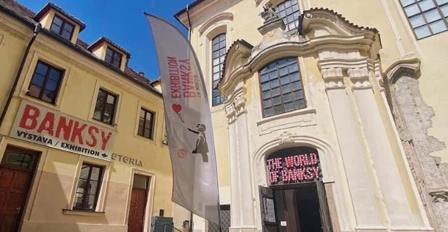 Prague: The World of Banksy Immersive Experience Ticket - Seeing Banksy inside a former Prague church