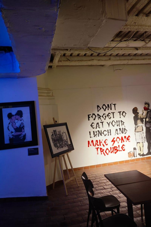 Prague: The World of Banksy Immersive Experience Ticket - The serious themes behind the simple images