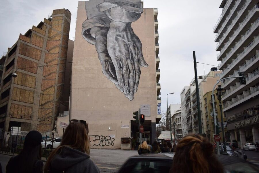 Private Athens Street Art & Culture Tour - Psyrri: small streets, big visual variety