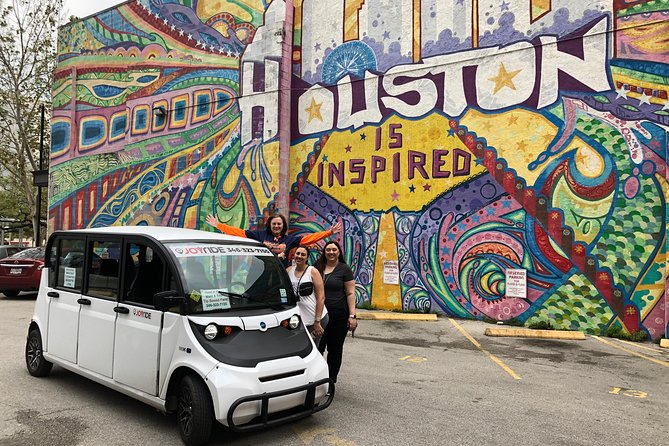Private Houston Mural Instagram Tour by Cart - Houston’s street art from a comfortable seat