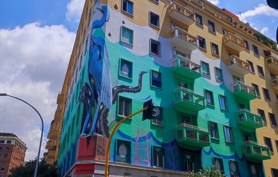 Rome: Ostiense Graffiti and Modern Street Art Walking Tour - Why Ostiense makes a good street-art walk