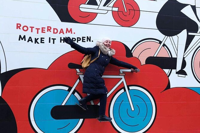 Rotterdam's Street Art Private Walking Tour - Diergaardesingel 87 and the zebra in the nest