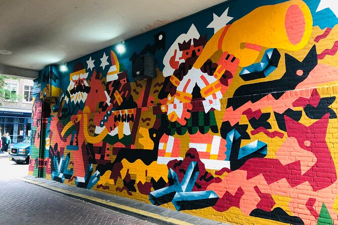 Rotterdam's Street Art Private Walking Tour - Schiestraat 18 and Joren Joshua’s port-minded mural