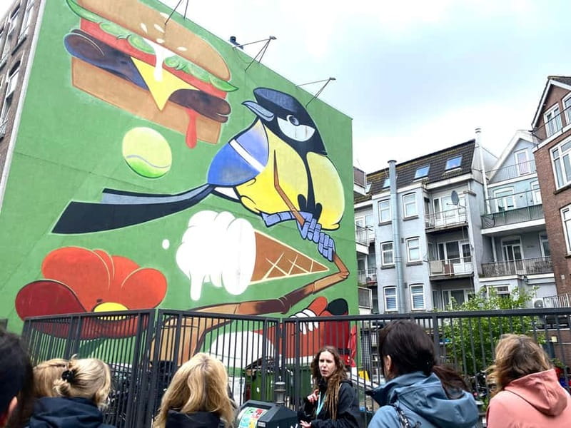 Rotterdam Street Art tour: Including specialised guide - Meeting at Rotterdam Central Station