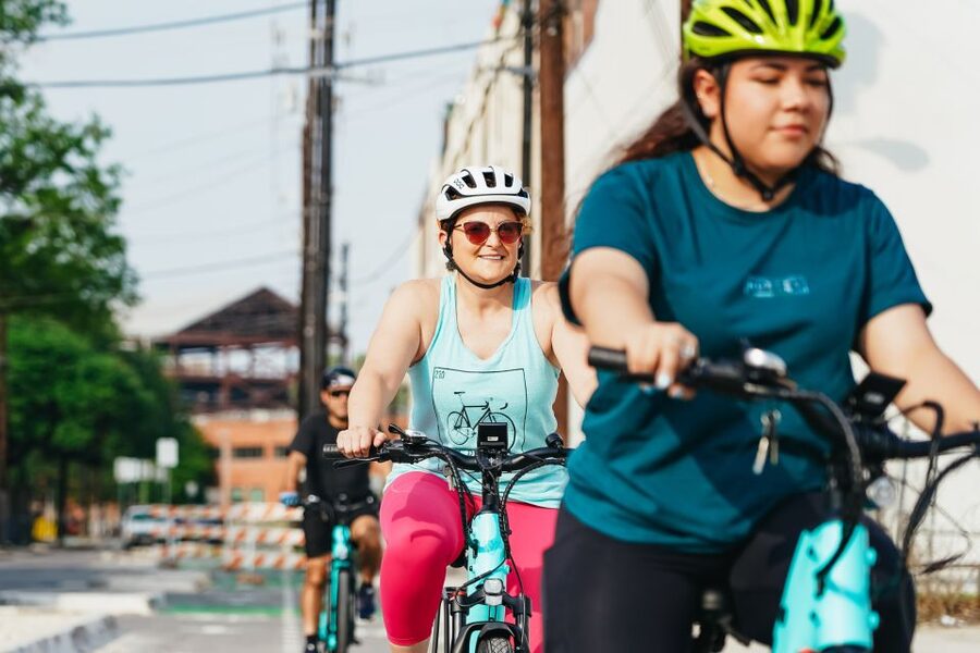 San Antonio: Murals & Hidden Gems E-Bike Tour - The Alamo appears in a wider city story