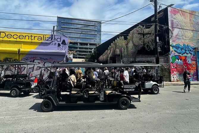 Small-Group Brewery Golf Cart Tour of Wynwood with a Local Guide - A moving introduction to Wynwood’s wall-to-wall art