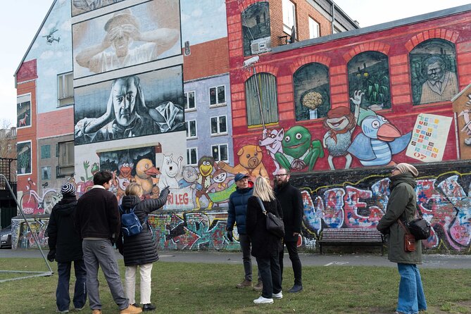 Small Group Guided Food Tour and Street Art Visit to Norrebro - BaNanna Park and street art in an everyday setting