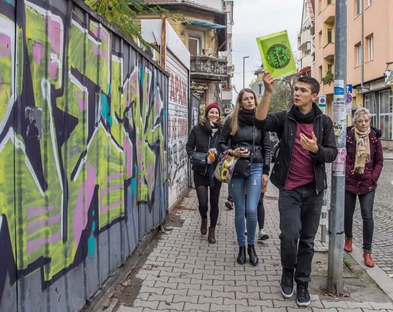 Sofia: Guided Street Art & Stunning Graffiti Walking Tour - Starting beneath Sofia’s statue