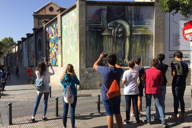 Street Art Guided Tour in Madrid - La Tabacalera’s walls and old tobacco rooms