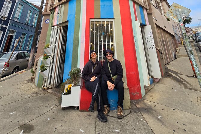 Street Art in Valparaiso and Wines in Casablanca from Santiago - Cerro Alegre, murals, cafes, and a downhill walk