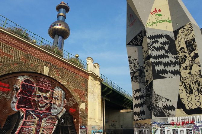Street Art Tour in Vienna - Friedensbrücke shows how quickly the walls change