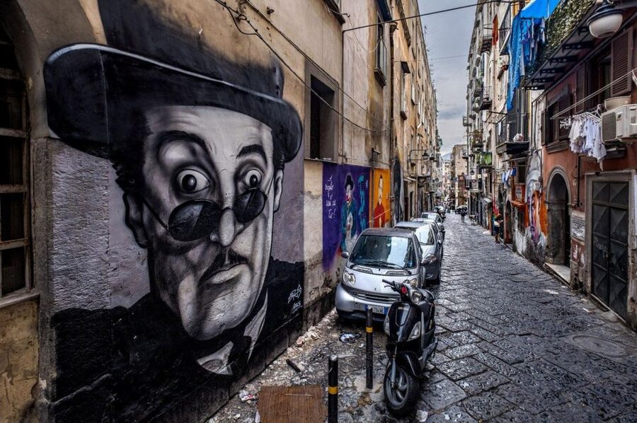 Street art tour of the Spanish Quarters & Maradona idol - Key points at a glance