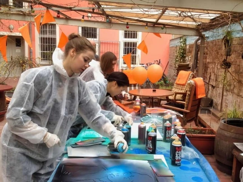 Street Art Workshop & Tour - Private Group - Reading Berlin’s walls before making your own