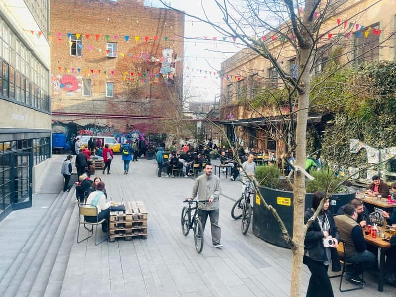 Tbilisi: Street Art & Dezerter Bazaar Tour w/ Tastings - Street art beyond the postcard route