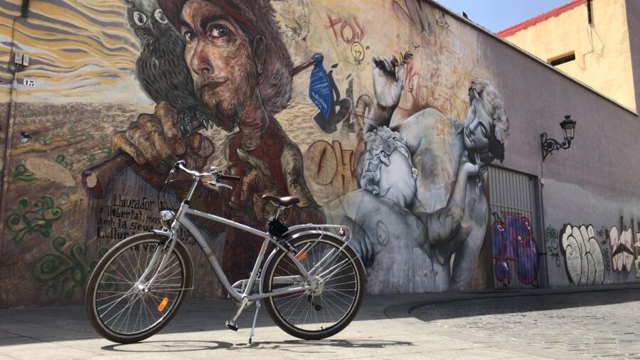Valencia: Street Art Tour on Bicycle, E-Bike or E-Step - Starting with the Great Flood of 1957