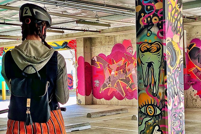 Viator Exclusive: Street Art of Portland 2-Hour Bike Tour - Burnside Skatepark and bridgehead art