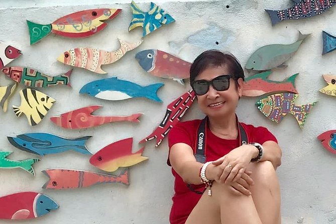 Visiting Tam Thanh mural village - Mother Thu monument - A village of fish sauce and rice paper