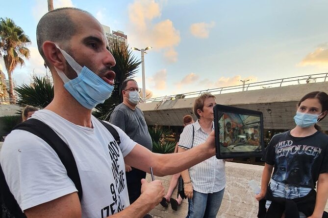 Walking Graffiti Tour with Augmented Reality in Tel Aviv - Starting on Dov Hoz Street in Tel Aviv’s Old North